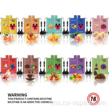 Randm Squid Box 5200 Vapes boleh pakai